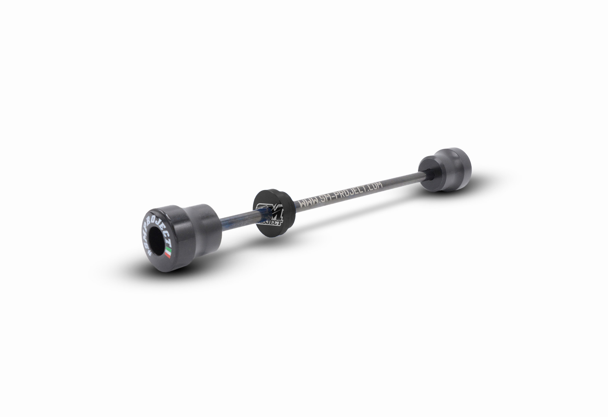 Front axle sliders kit Husqvarna701 KTM690 (Black) SM Project