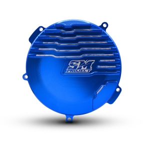 Copricarter rinforzato alettato TM Racing 85-125-144 - blu
