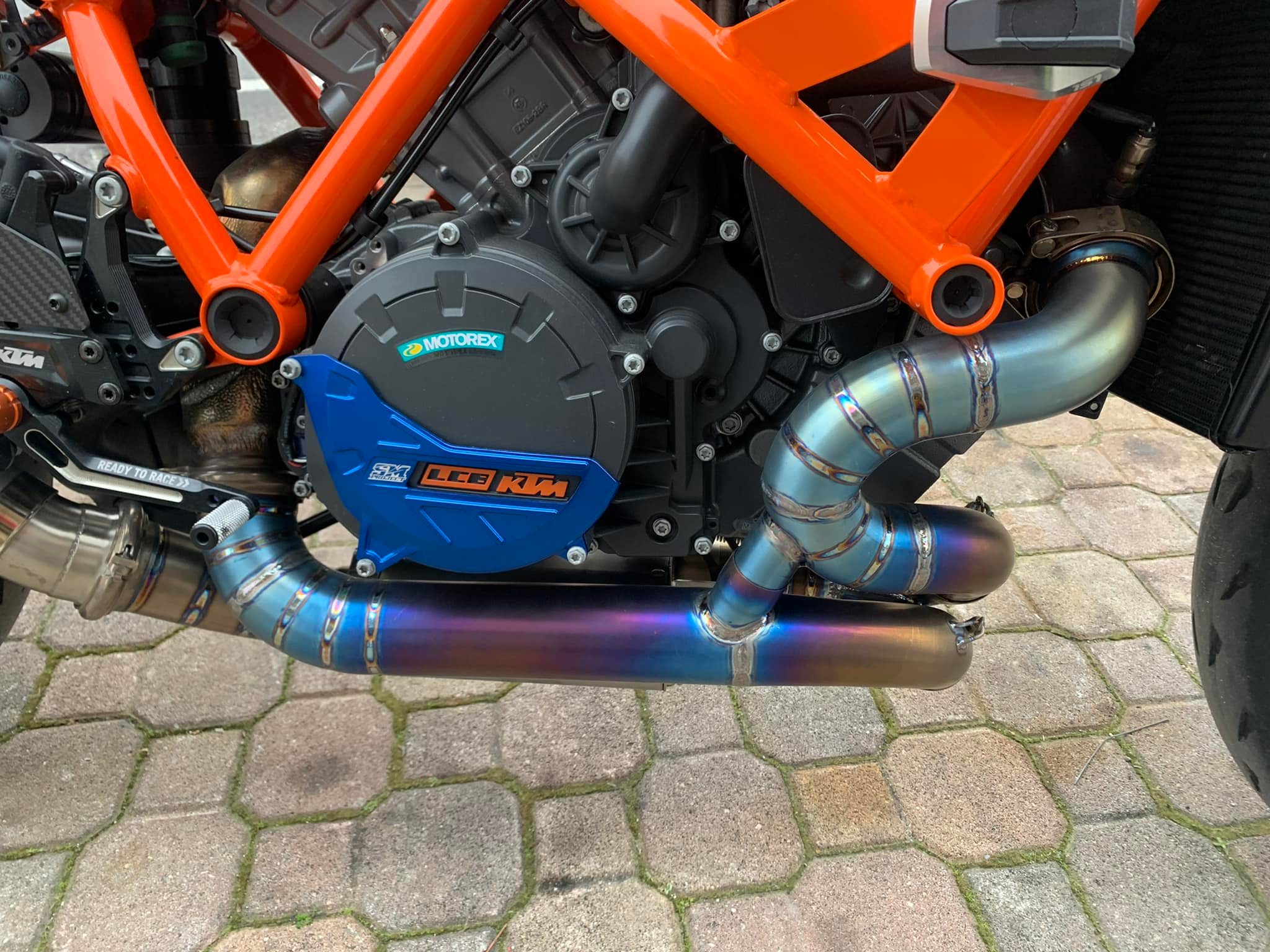 Clutch cover guard KTM LC8 1090/1190/1290 ADVSuperDukeGT SM Project