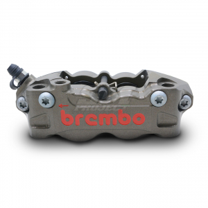 Pinza freno radiale anteriore Brembo P4 CNC 32-36 sinistra 108mm supermoto motard