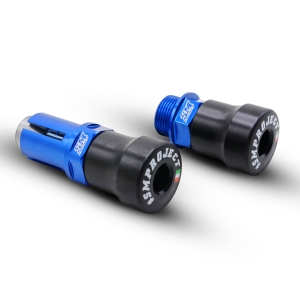 Kit tamponi ruota anteriore TM Racing sistema ad espansione - Blu (SM Project)