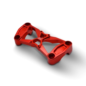 Riser cavallotto manubrio Ducati DesertX - GoPro SP Connect Quadlock (Rosso)