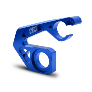 Rear caliper support holder + odometer protection TM Racing (SM Project) Blue