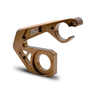 Supporto staffa freno + protezione sensore contachilometri TM racing (enduro-motocross) Bronzo