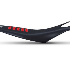 Copertina sella grip wave Ducati DesertX Rally (Nero & rosso)