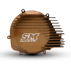 Finned clutch cover Honda CRF 450 Bronze (SM Project)